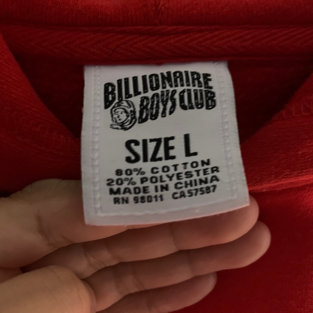 Billionaire Boys Club Red Sweater